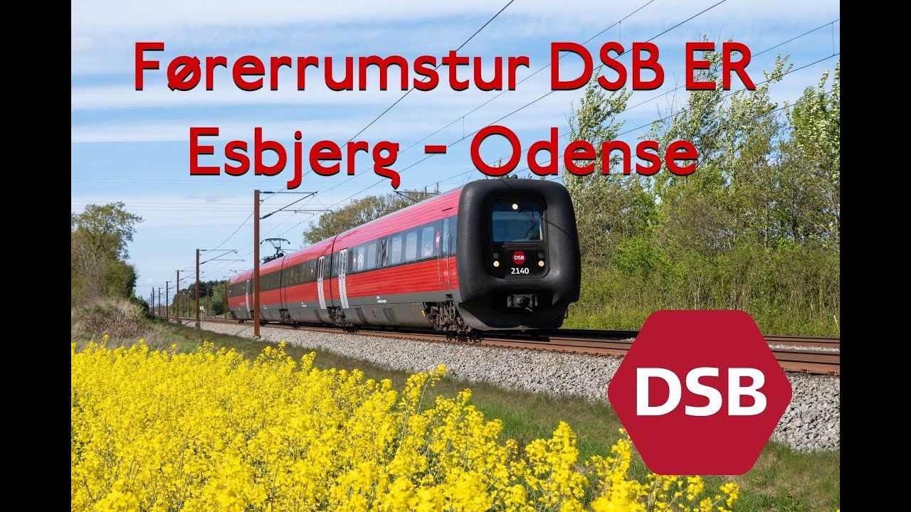 DSB ER/IR4 - Førerrumsvideo - Esbjerg-Odense