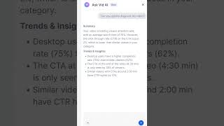 Meet Vids AI inside Vidalytics