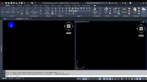 Hướng dẫn chia đôi màn hình trong AutoCAD | #shorts