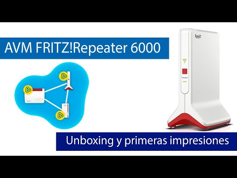 AVM FRITZ!Repeater 6000: ¡El mejor repetidor WiFi 6 con triple banda y puerto 2.5G Multigigabit!