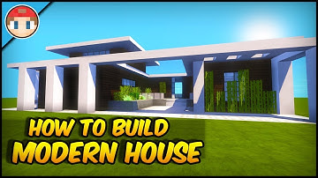 Minecraft: How To Make a Modern House 2019 Easy Tutorial