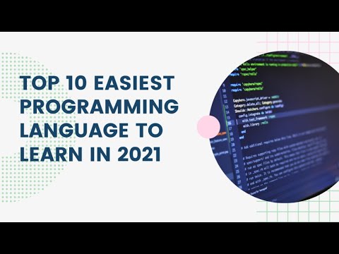 Easiest Programming Language to Learn - YouTube