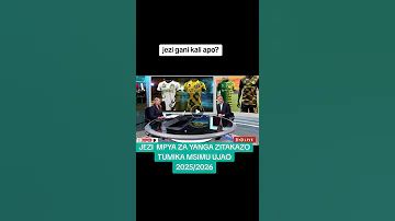JEZI MPYA YA YANGA MSIMU 2025 2026 NI BALAA Yangaleo Yanga Simbaleo Dabi 