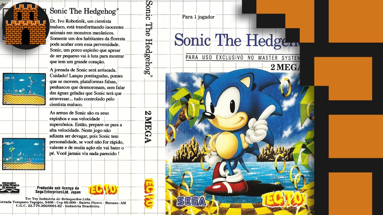 Jogo Sonic The Hedgehog: Master System no Jogos 360