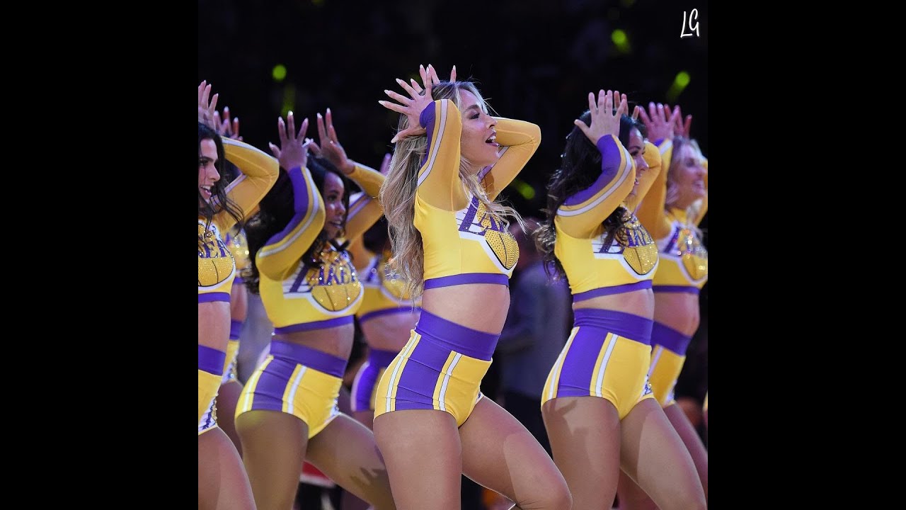 ▶️ Laker Girls Let's Go! 💜💛 Los Angeles Lakers NBA Basketball