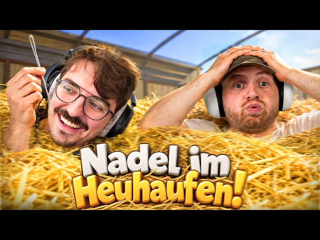 😂😱WER findet die NADEL im HEUHAUFEN zuerst?! - RUMATHRA vs TRYMACS | Find the Needle