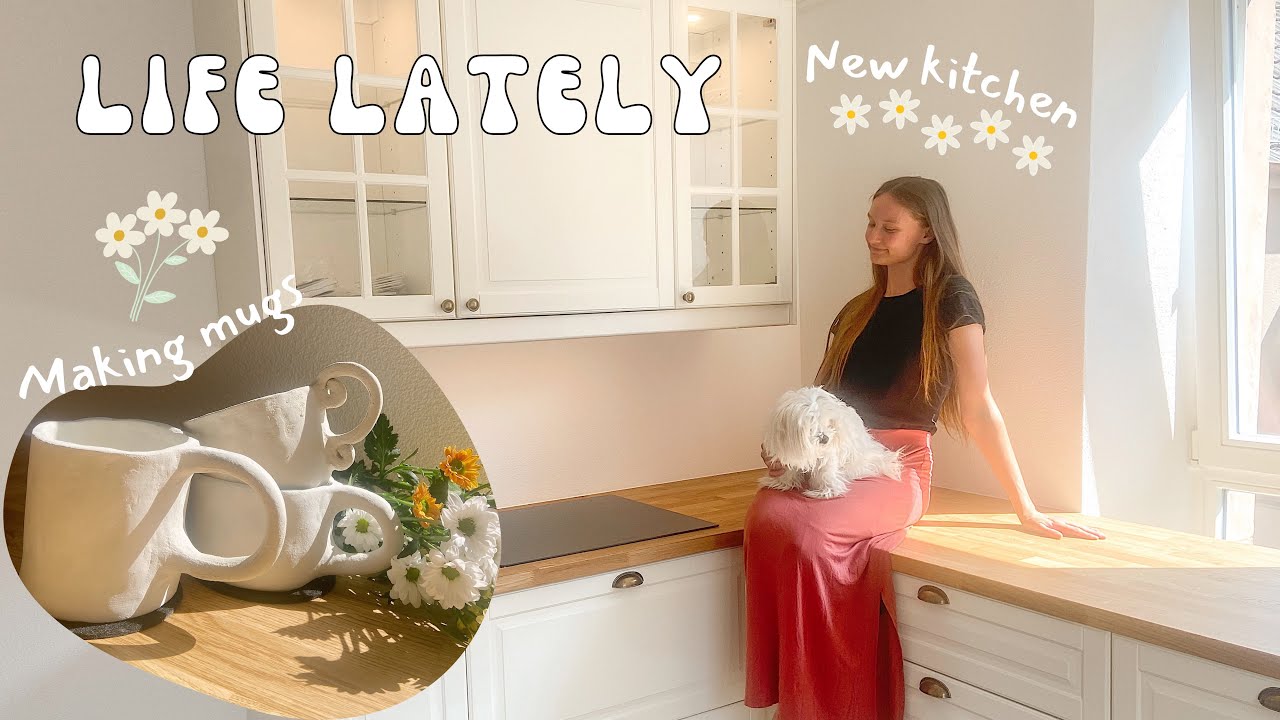 Kitchen Renovation & Making Ceramic Mugs☁️