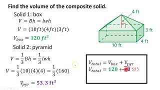 Volume of Composite Solids