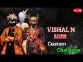 VISHAL N LIVE IS Stream |  Free Fire Custom Challenge – Only Headshot Mode 🎯 |  Support Me 🙏❤️ |