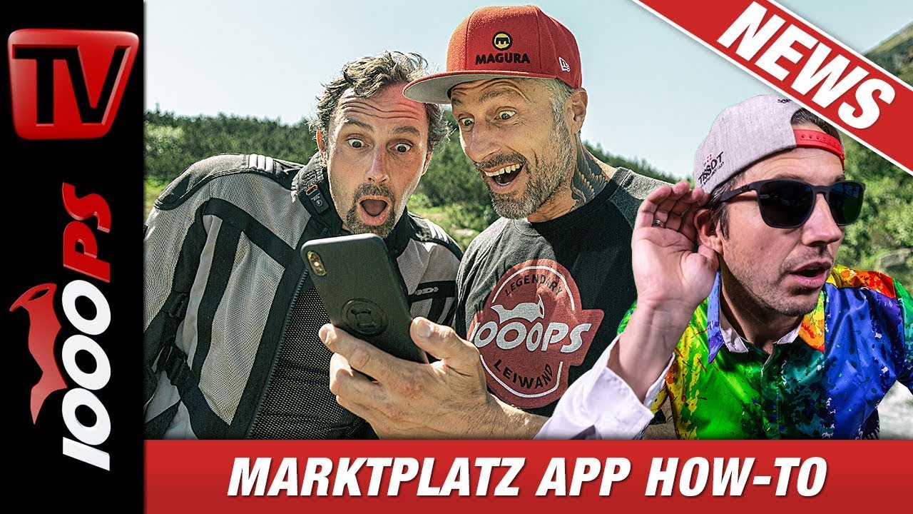 Tipps Gebrauchtmotorrad kaufen und verkaufen - mit der 1000PS Marktplatz App