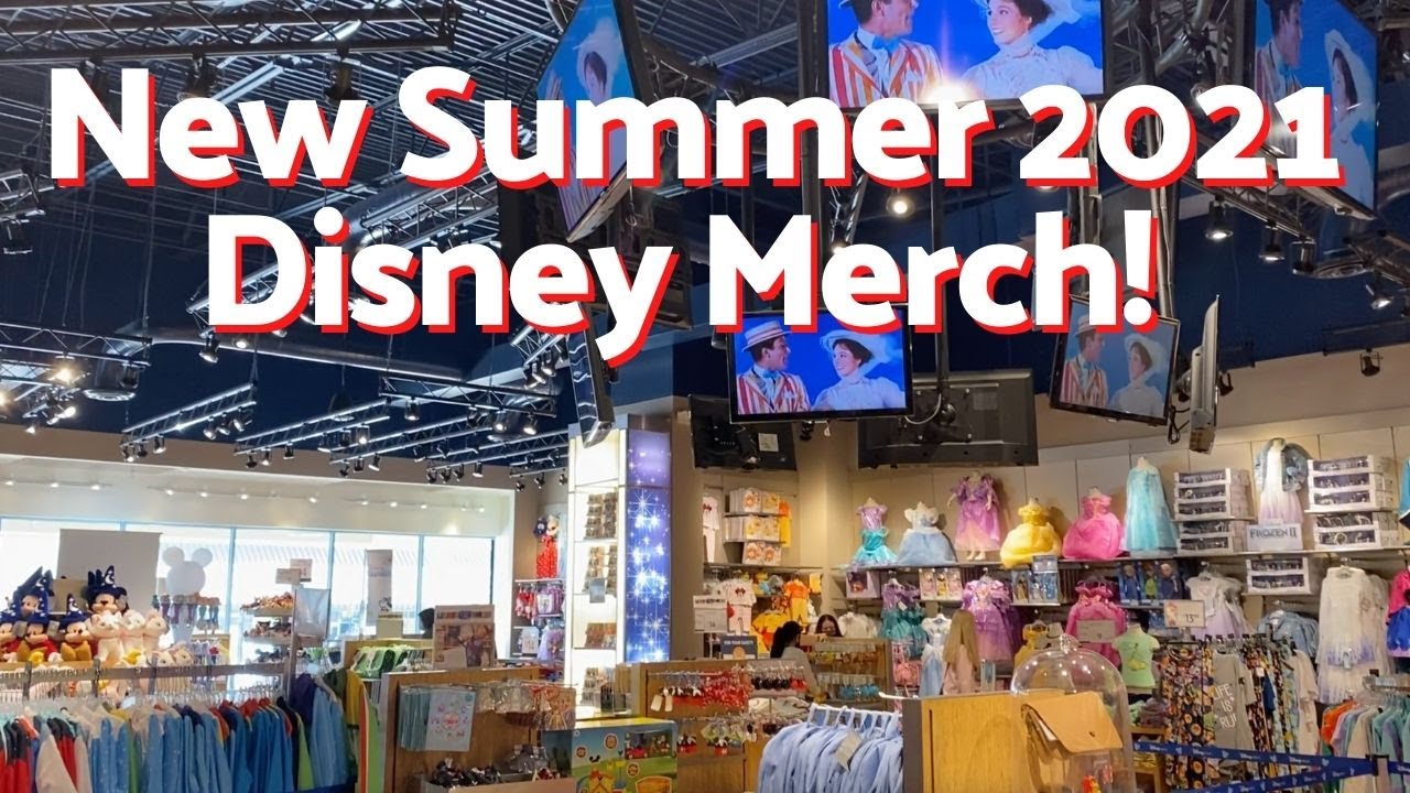New Disney Store Merch in Summer 2021 YouTube