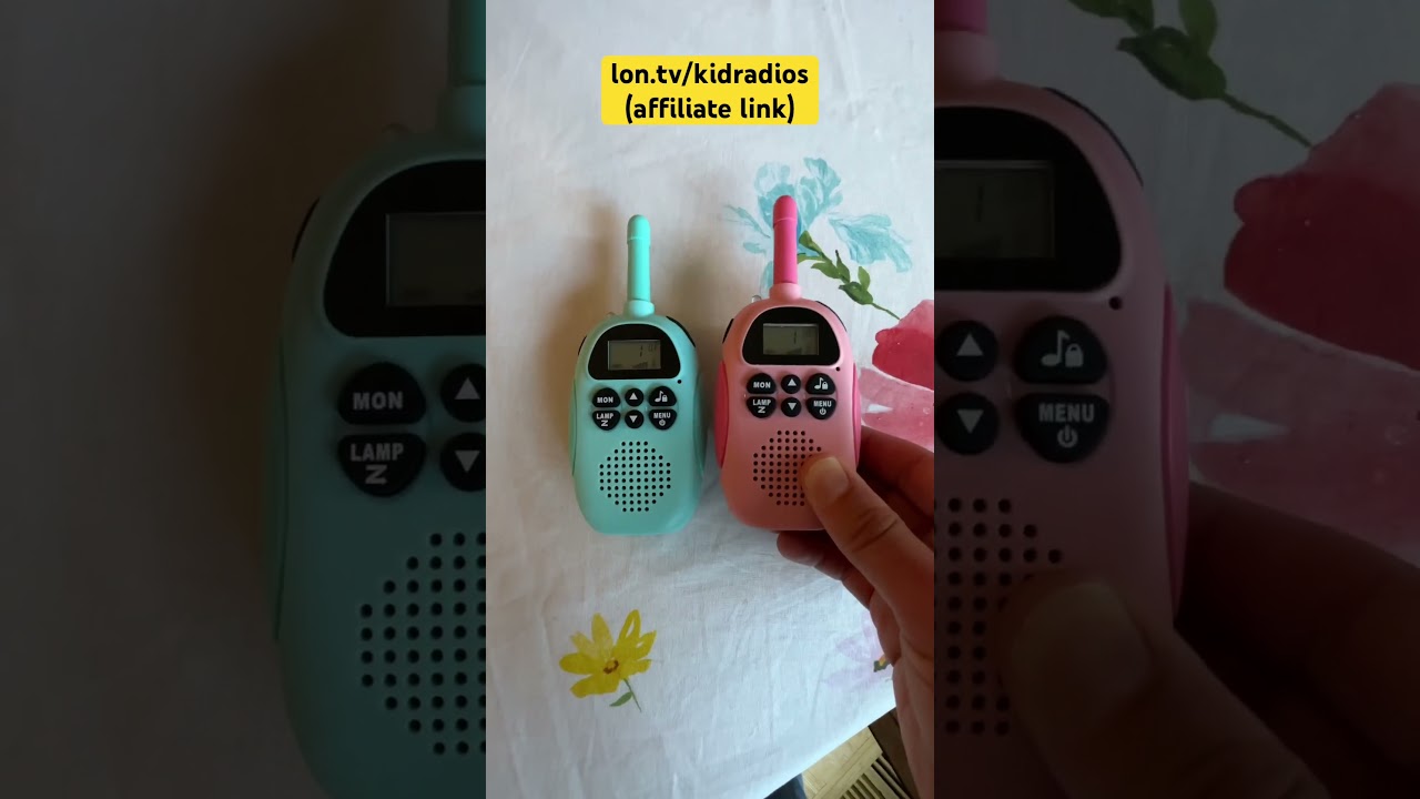Выбор гаджета — детские рации FRS Walkie Talkie 