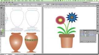 Draw a Flowerpot in Illustrator Creative Cloud