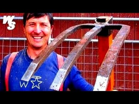 Blacksmith Forged Rake Wranglerstar pt2