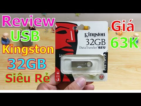 Trên Tay Usb Kingston 32GB - siêu nhỏ giá đã quá rẻ ?