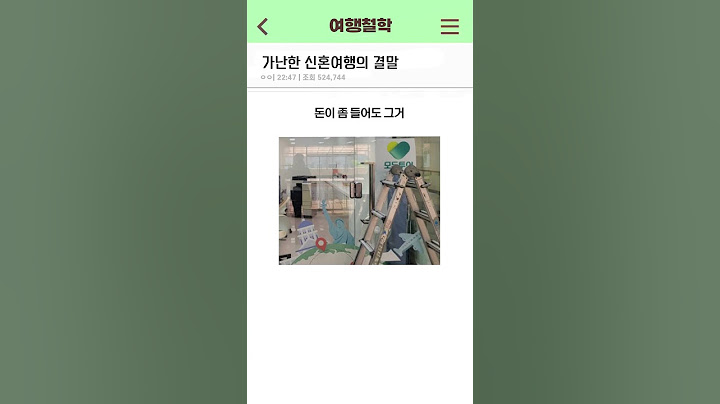 가난한 신혼여행의 결말