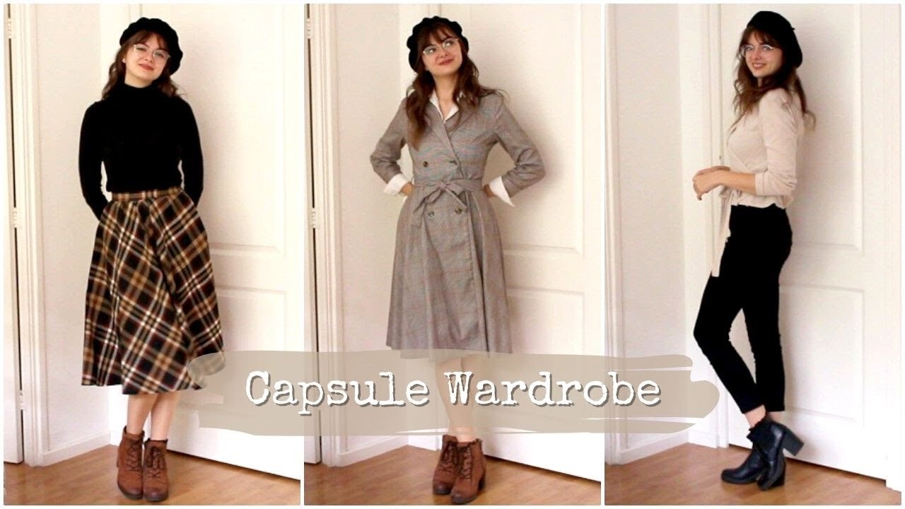 Vintage Autumnal Capsule Wardrobe 👗 10x10 Challenge