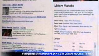 VIRUȘII INTERNETULUI PE DIN CE ÎN CE MAI MULTE SITE-URI (Columna Tv) screenshot 1