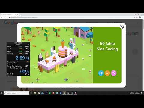 50 Years of Kids Coding 2:09 (former WR) - YouTube