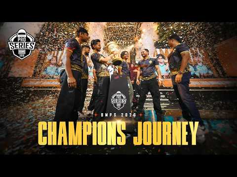 GodLike Esports Champions Journey | BMPS 2026