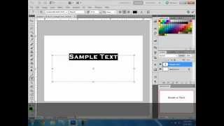 Photoshop CS5 - How to Scroll Through Fonts