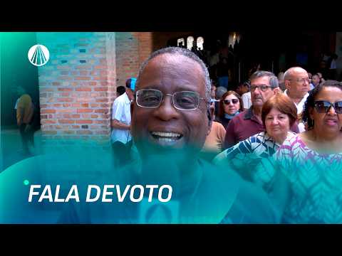 Padre Vanderlei conversa com os devotos de Nossa Senhora Aparecida | Sábado no Santuário