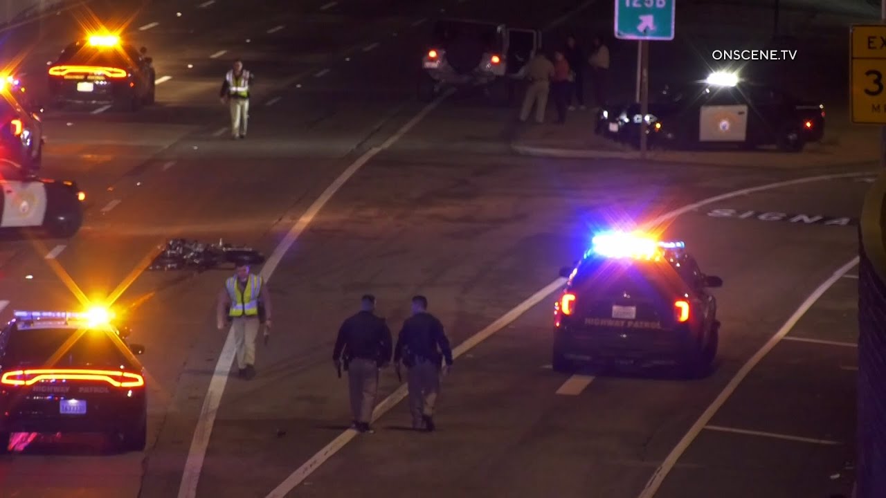 Motorcyclist Killed in Crash on 5 Freeway - YouTube