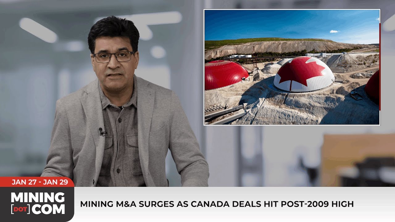 Mining M&A Deals in Canada Hit Post-2009 High