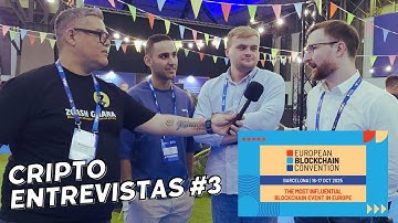 Cripto Entrevistas #3 - En la European Blockchain Convention 2025