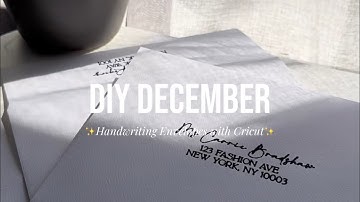 How to Address 3 Envelopes at one time with your Cricut! #cricut #cricuttutorials #diywedding 