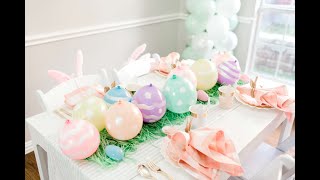 How to Create an Easter Table Place Setting Like a Pro in Minutes | Hadley Designs