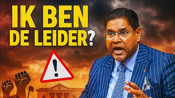Santokhi onder vuur: Ziet hij zichzelf nog als dé leider van Suriname?
