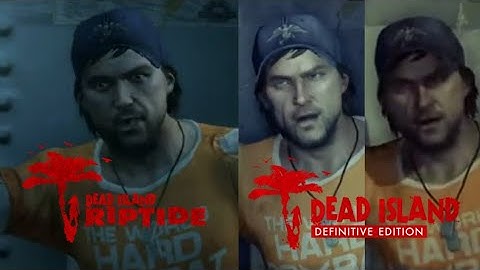 Dead Island: Riptide VS Dead Island: Riptide Definitive Edition Opening Intro Cutscene Comparison