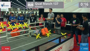 2017 VEXU Innovate Q137 - AURA vs UTGZ2 - 25 to 12