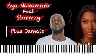 Aya Nakamura Feat Stormzy - Plus Jamais Piano Instrumentale