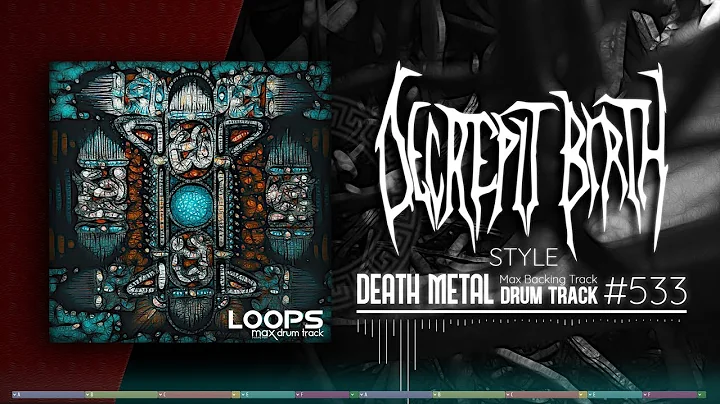 Death Metal Drum Track / Decrepit Birth Style / 235 bpm