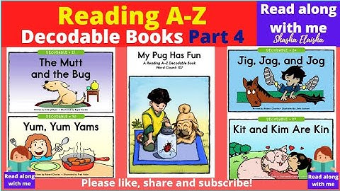 Decodable Books Compilation Reading Practice Part 4
