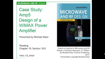 Design of a WiMAX Power Amplifier, Part A