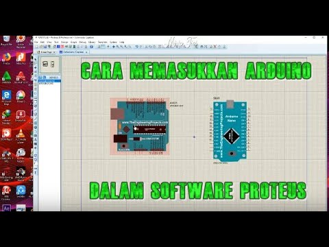 TUTORIAL...! Cara memasukkan Arduino Ke dalam Software Proteus - YouTube