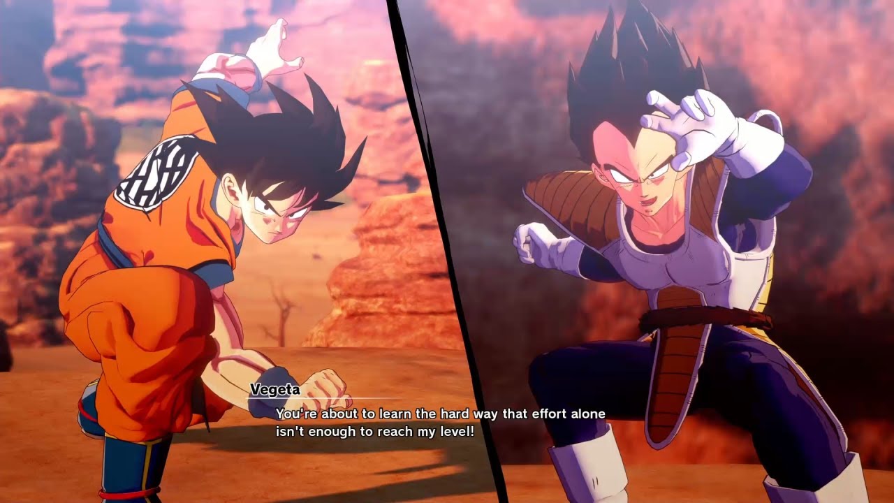 Goku vs Vegeta - Dragon Ball Super