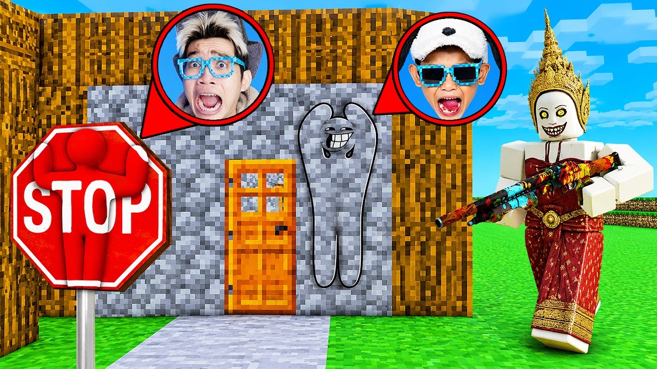 Kita Bersembunyi di Tempat-Tempat Super Sulit di MECCHA CHAMELEON di ROBLOX...