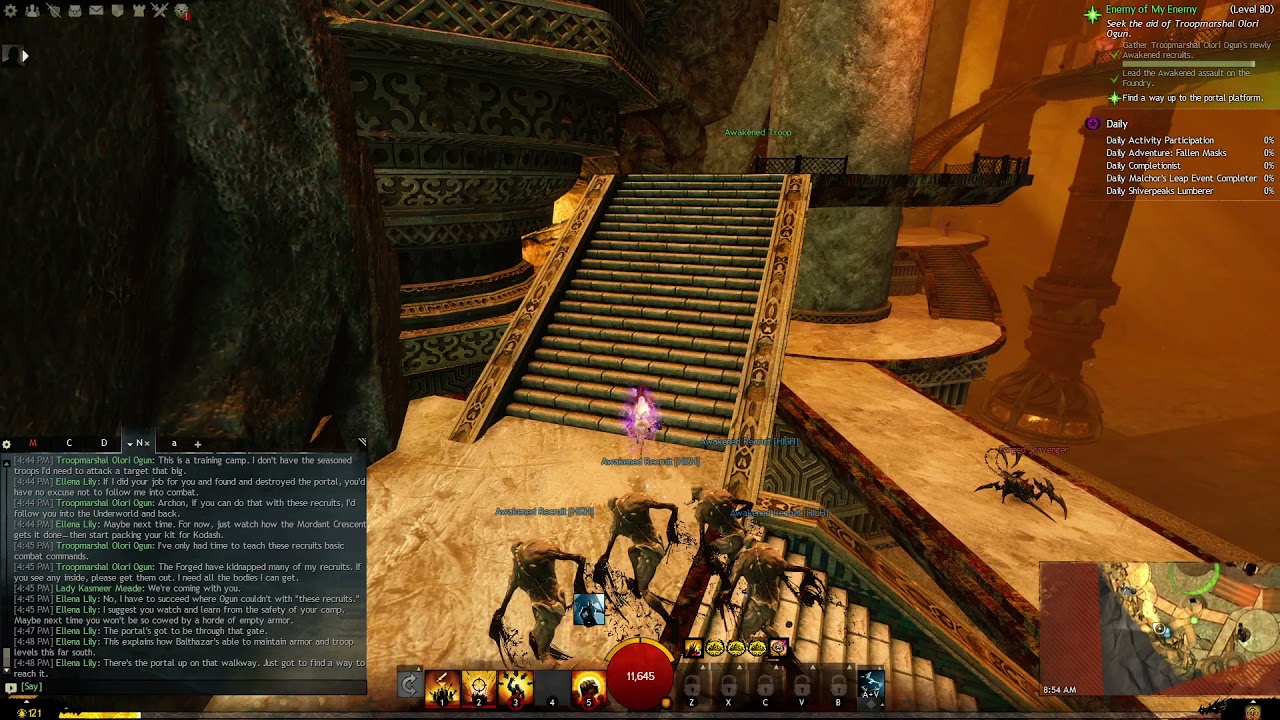 Gw2 Pof Ep 10 03 Enemy Of My Enemy Seek The Aid Of Troopmarshal Olori Ogun Youtube