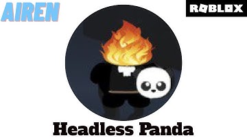 Headless Panda Find the Pandas Roblox