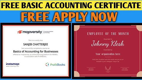 BASIC OF ACCOUNTING FOR BUSINESS | FREE COURSE | FREE ONLINE | FREE COURSE WITH CERTIFICATE | B.COM