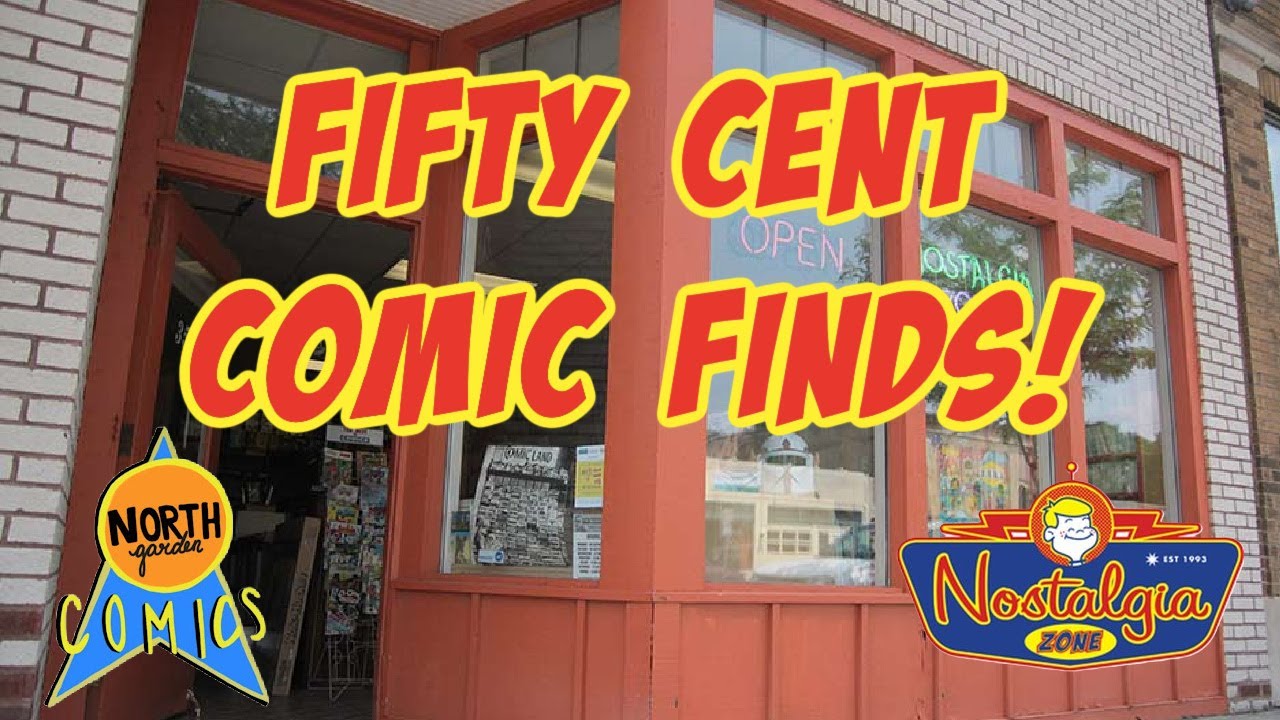Комиксы по 50 центов! — Поиск старых выпусков в местном магазине комиксов.