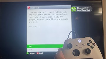 Xbox Series X/S: How to Fix Xbox 360 Console Cannot Connect to Xbox Live Error 8015190A Tutorial!