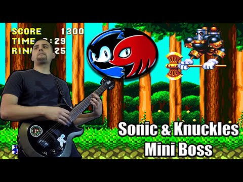 sonic-&-knuckles---mini-boss-theme-on-guitar