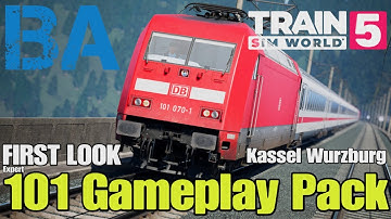 Expert 101 Gameplay Pack FIRST LOOK - Kassel Wurzburg NEW Timetable - TSG - Train Sim World 5