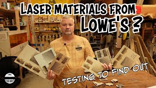 Laser materials from Lowe