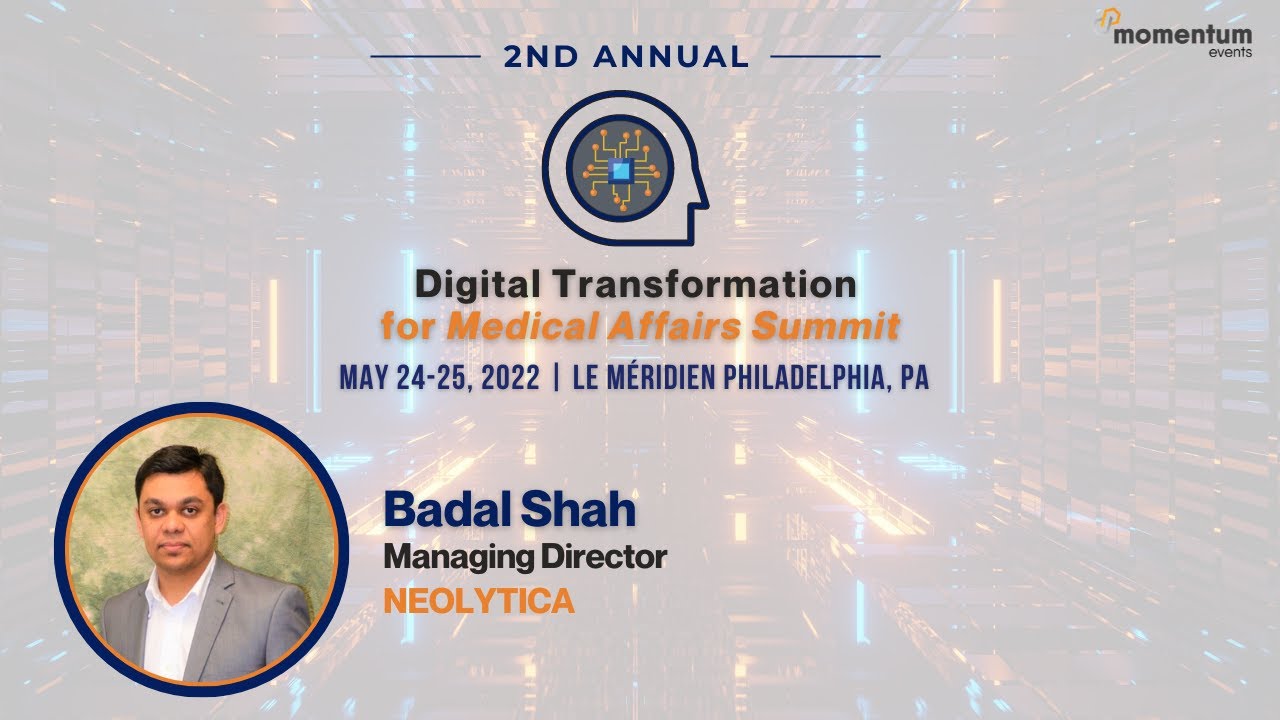 Momentum Events Presents the 2nd Digital Transformation for Medical Affairs. May 24-25